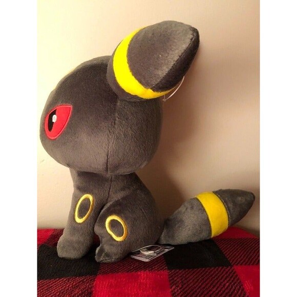 2019 Umbreon Banpresto Bandai Pokemon Color Series Plush 10.5" Japan Import Cute - Picture 4 of 10